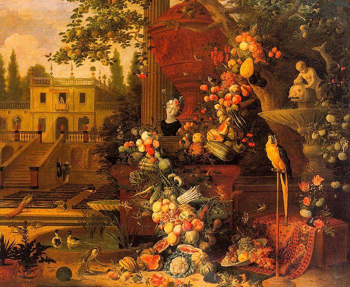 Pieter Gysels Garden Germany oil painting art
